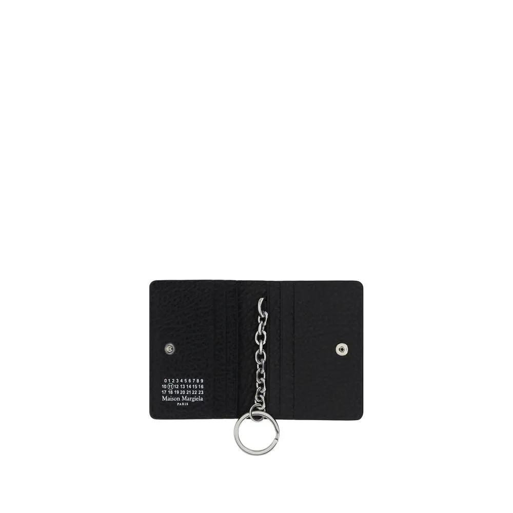 Maison Margiela Maison Margiela Black Calf Leather Bos Taurus Keychain