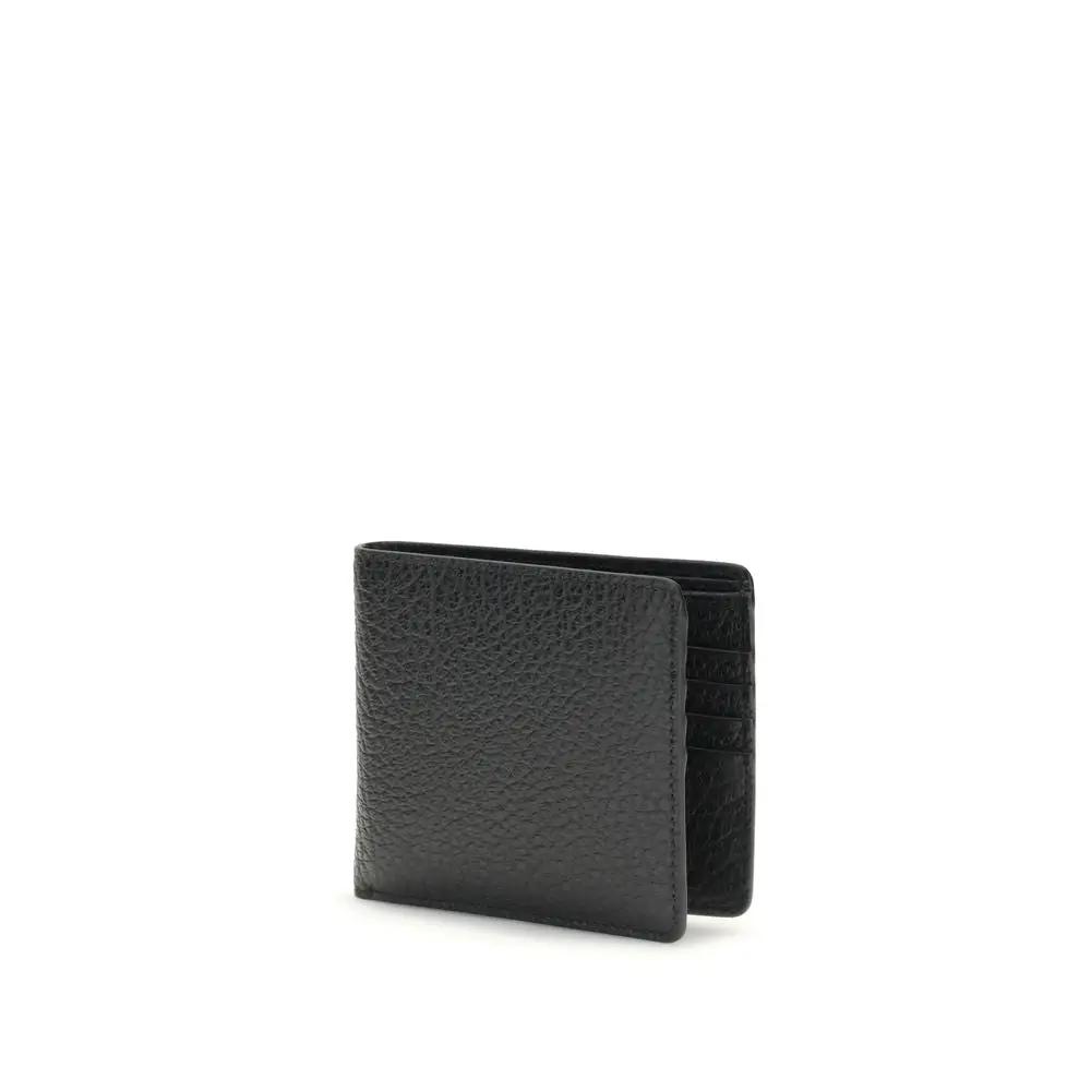 Maison Margiela Maison Margiela Black Calf Leather Bos Taurus Wallet