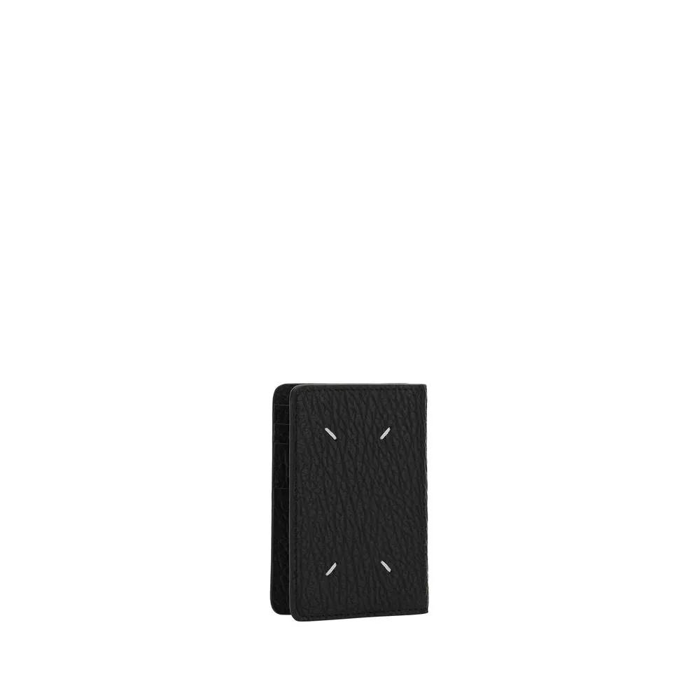 Maison Margiela Maison Margiela Black Calf Leather Bos Taurus Wallet