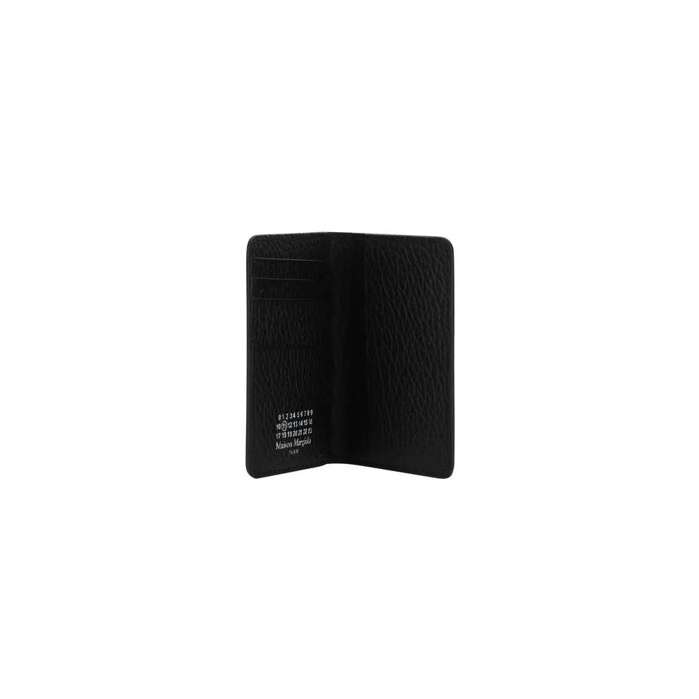 Maison Margiela Maison Margiela Black Calf Leather Bos Taurus Wallet