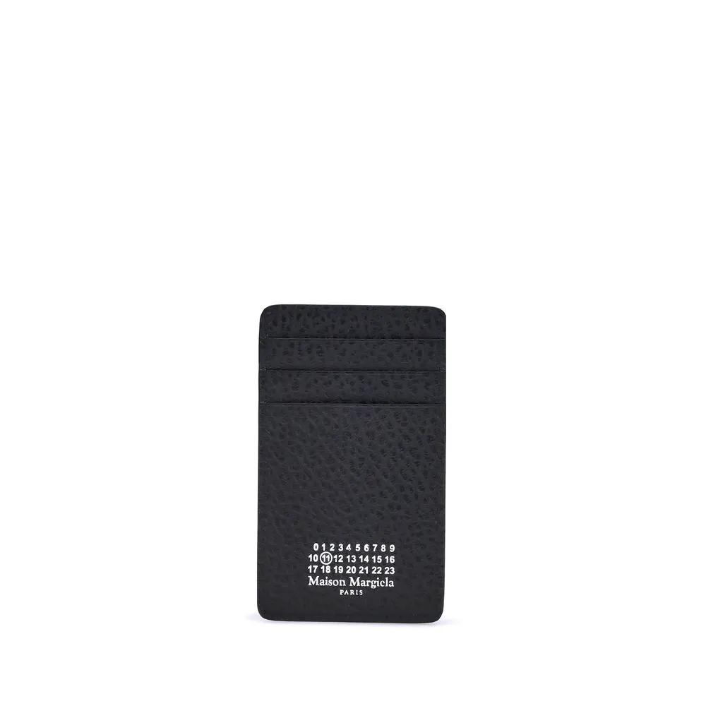 Maison Margiela Maison Margiela Black Calf Leather Bos Taurus Wallet