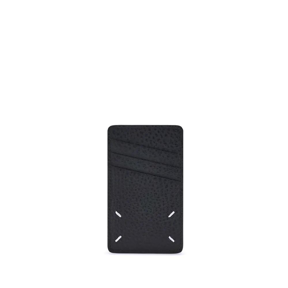 Maison Margiela Maison Margiela Black Calf Leather Bos Taurus Wallet