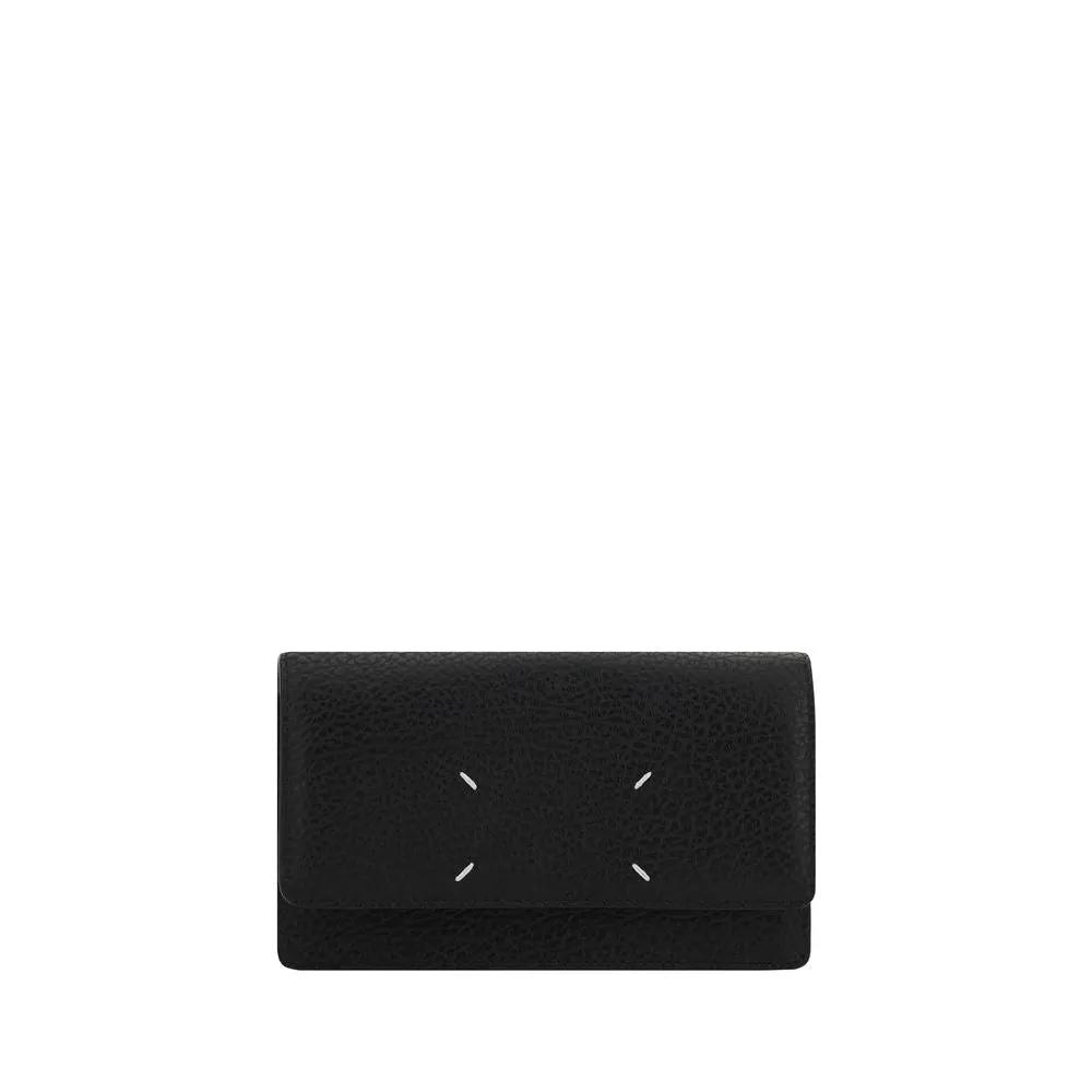 Maison Margiela Maison Margiela Black Calf Leather Bos Taurus Wallet