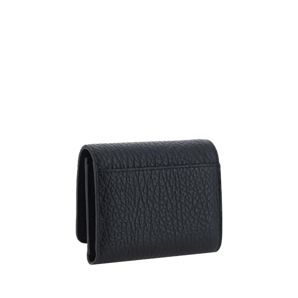 Maison Margiela Maison Margiela Black Calf Leather Bos Taurus Wallet