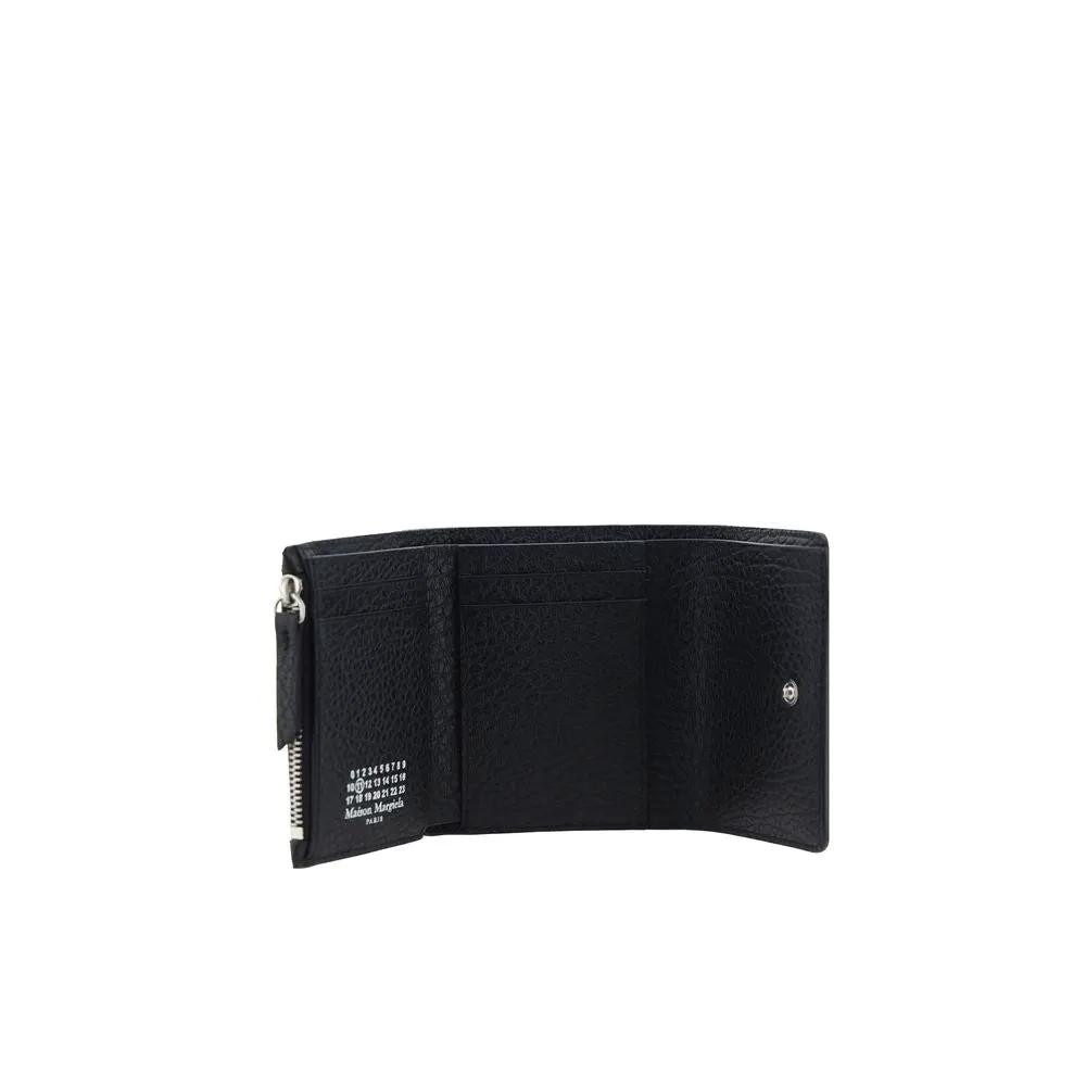 Maison Margiela Maison Margiela Black Calf Leather Bos Taurus Wallet