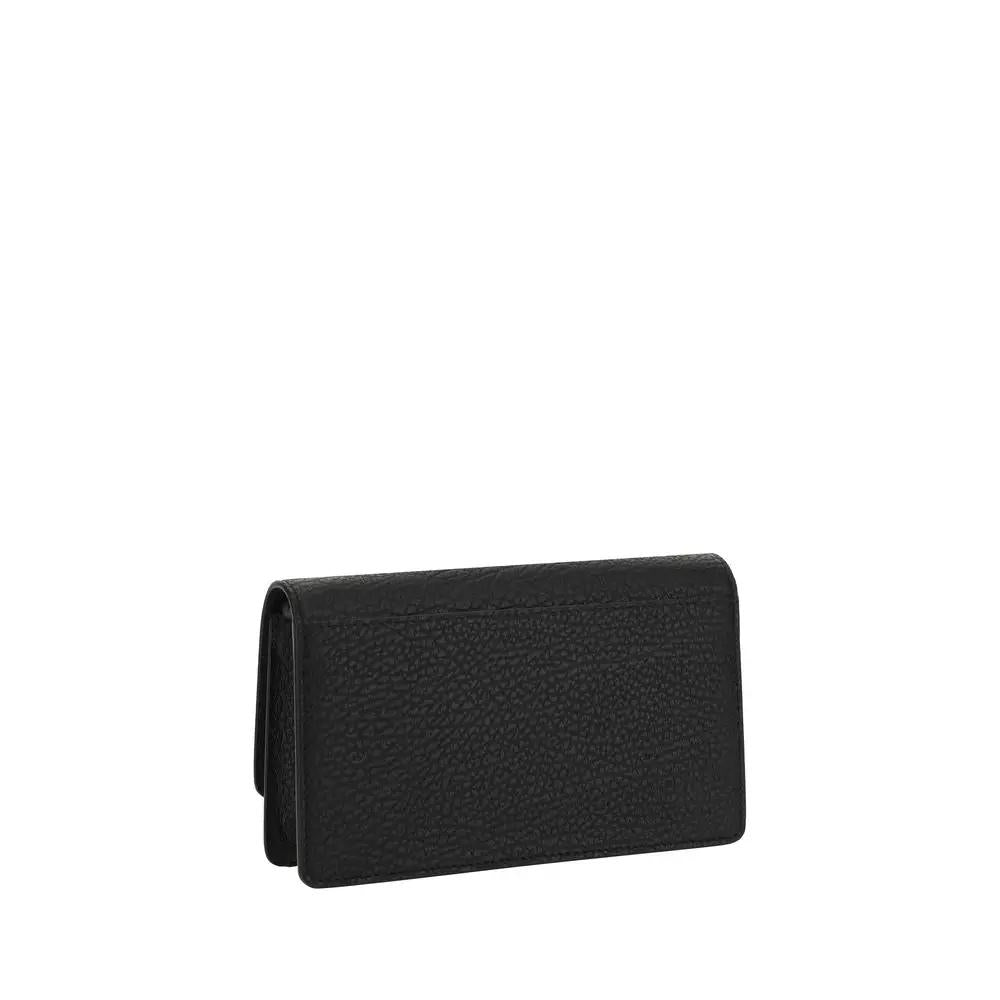 Maison Margiela Maison Margiela Black Calf Leather Bos Taurus Wallet