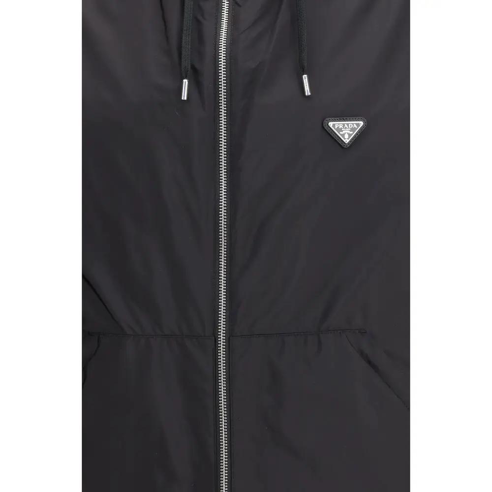 Prada Prada Black Recycled Polyamide Clothing