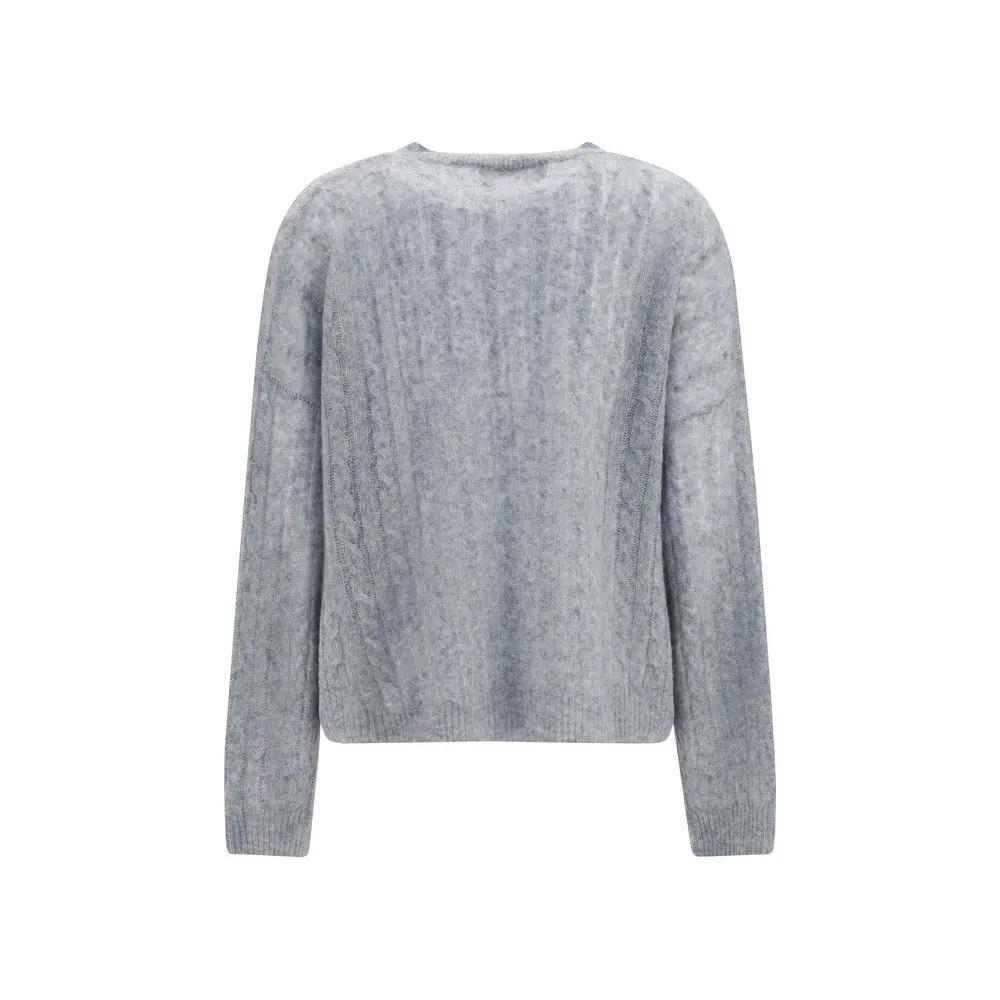 Lisa Yang Gray Cashmere Sweater
