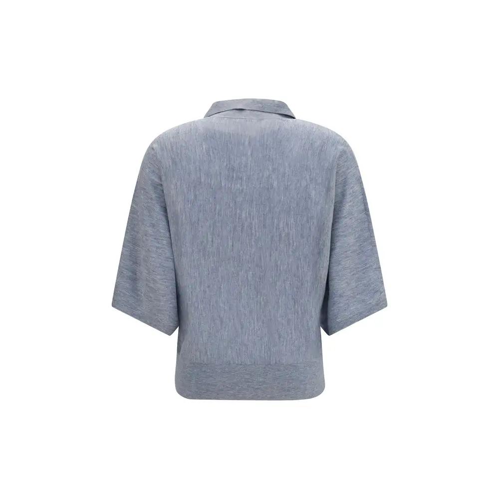 Lisa Yang Gray Cashmere Sweater