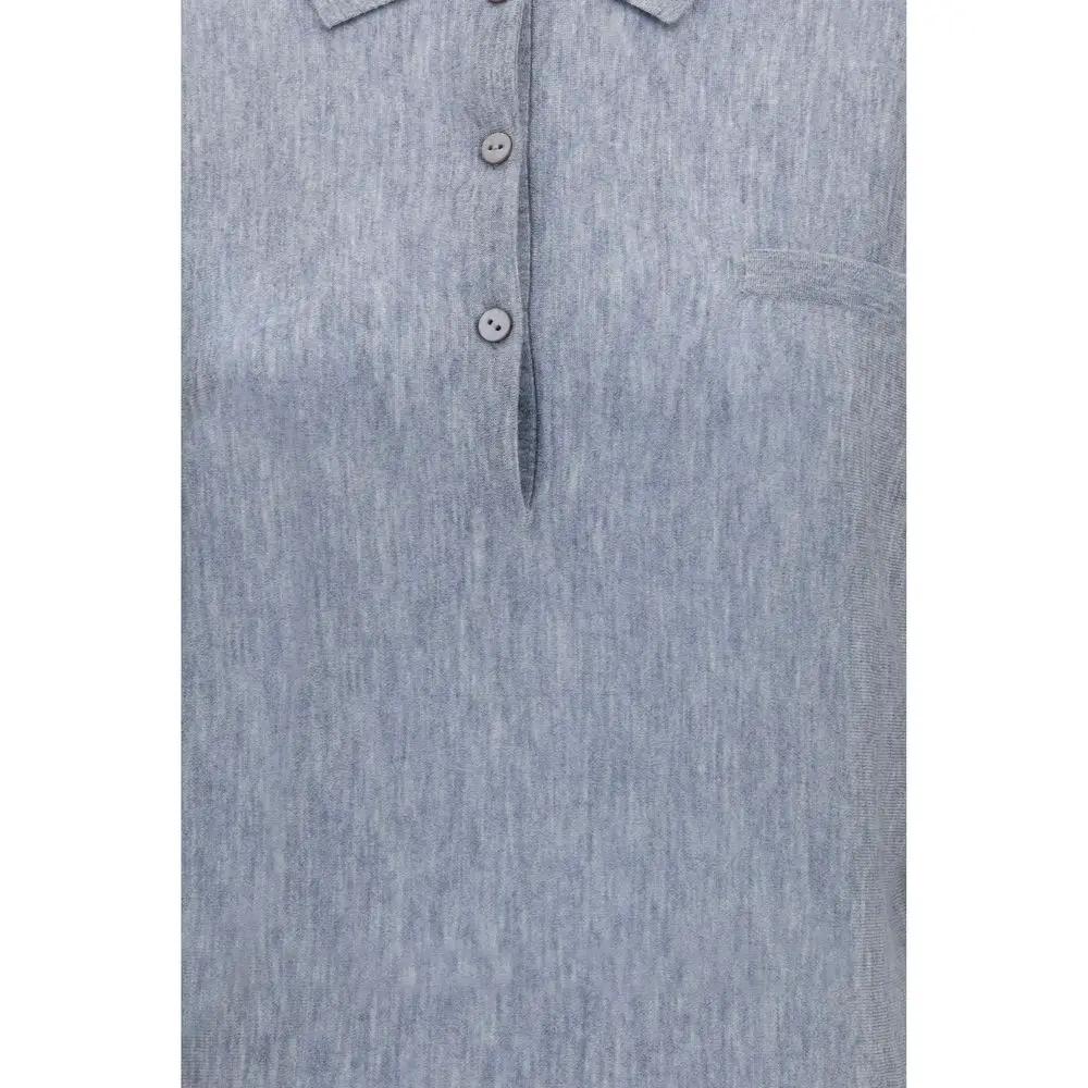 Lisa Yang Gray Cashmere Sweater