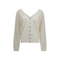 Lisa Yang Beige Cashmere Cardigan
