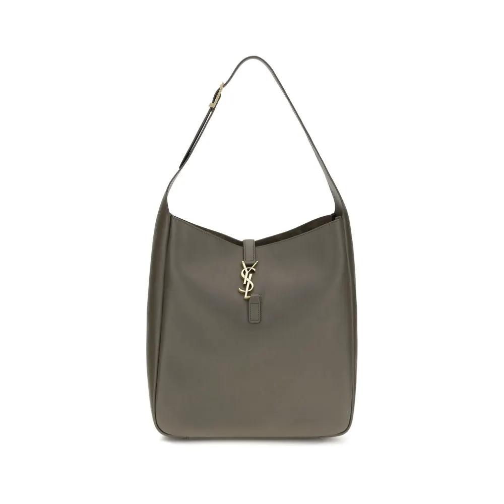Saint Laurent Saint Laurent Bicolor Calf Leather Bos Taurus Shoulder Bag