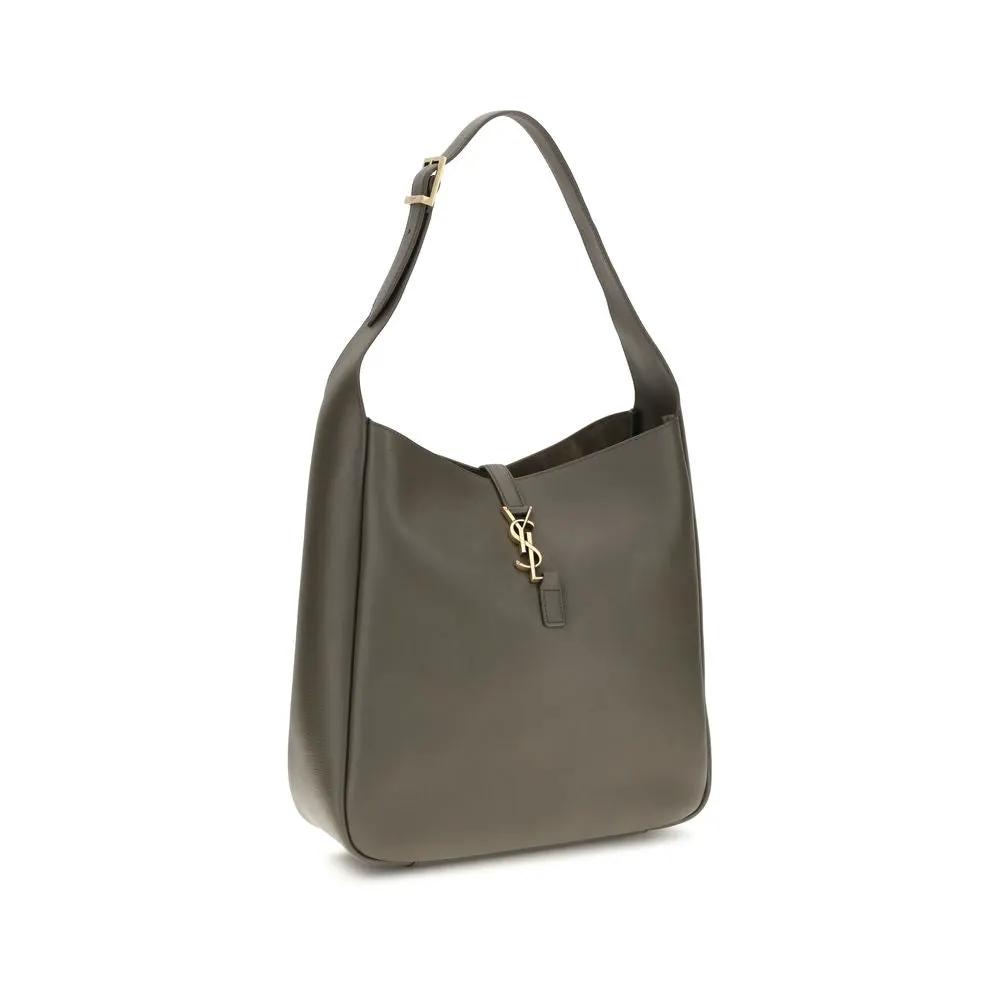 Saint Laurent Saint Laurent Bicolor Calf Leather Bos Taurus Shoulder Bag