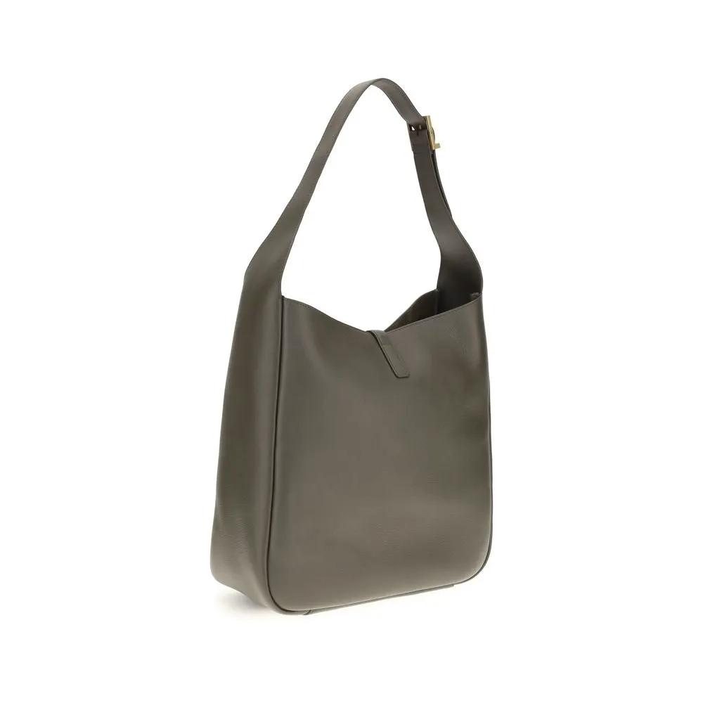 Saint Laurent Saint Laurent Bicolor Calf Leather Bos Taurus Shoulder Bag