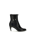 Alexander McQueen Alexander McQueen Black Calf Leather Bos Taurus Lace-Up Boots