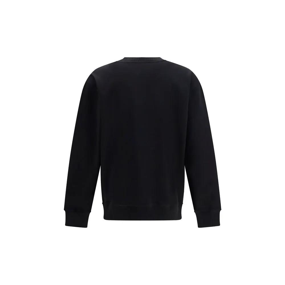 Balmain Balmain Black Cotton Sweatshirt