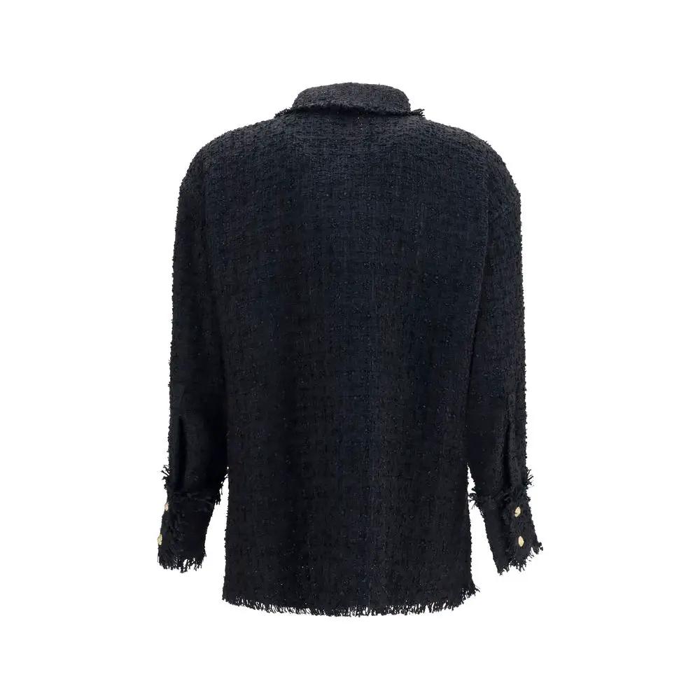 Balmain Balmain Black Polyamide Shirt