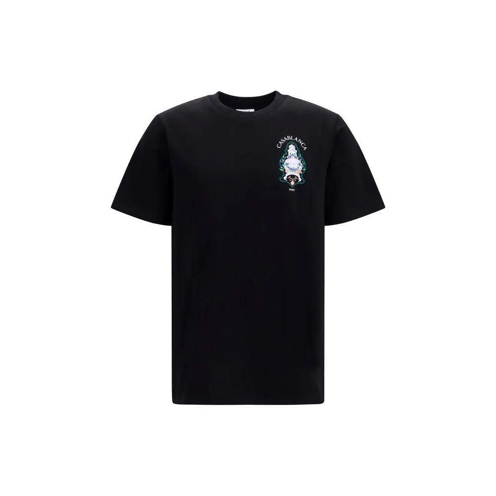 Casablanca Casablanca Black Cotton T-Shirt