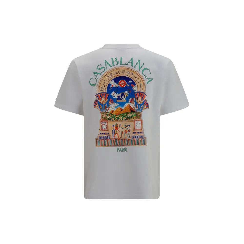 Casablanca Casablanca White Cotton T-Shirt