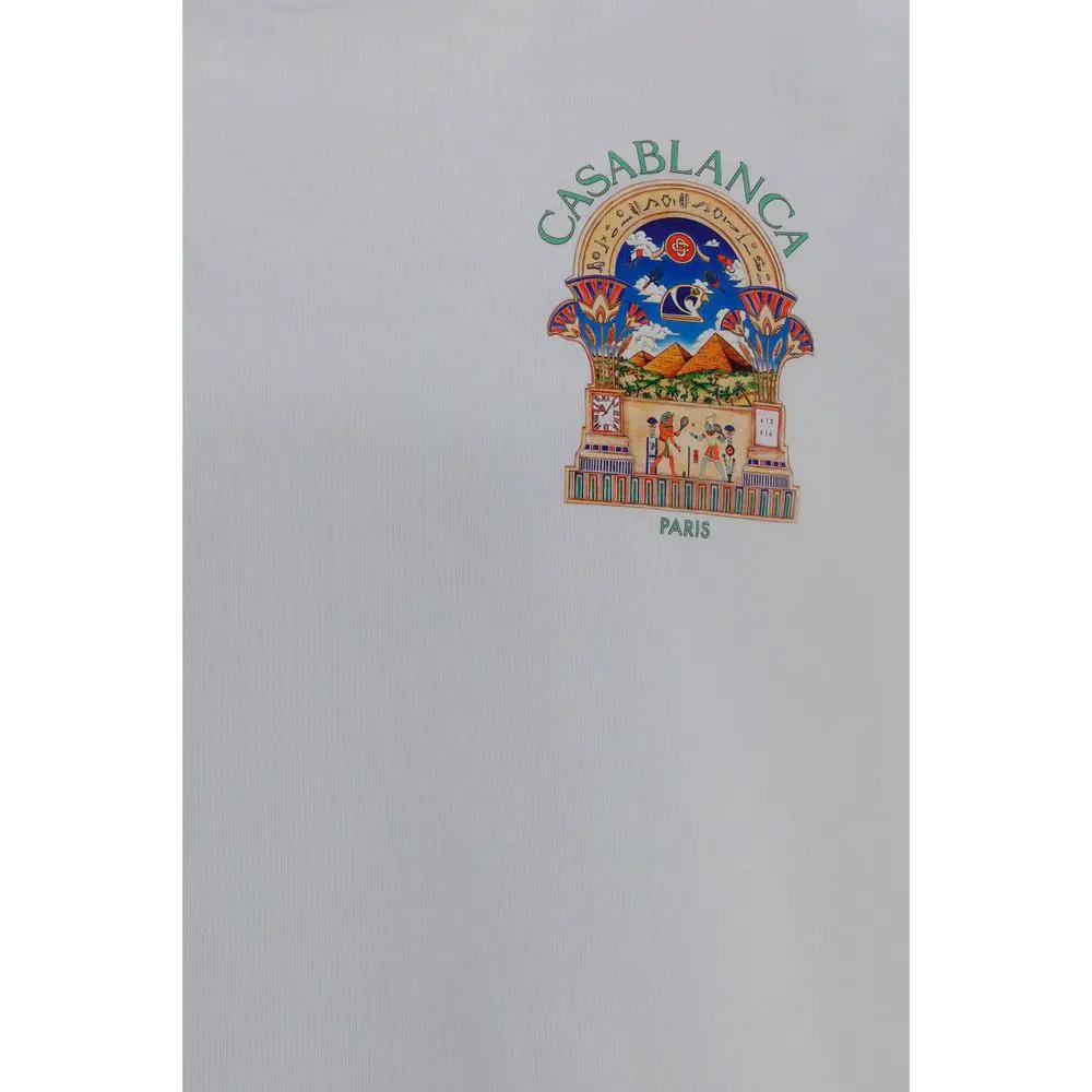 Casablanca Casablanca White Cotton T-Shirt