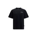 Palm Angels Palm Angels Black Cotton T-Shirt
