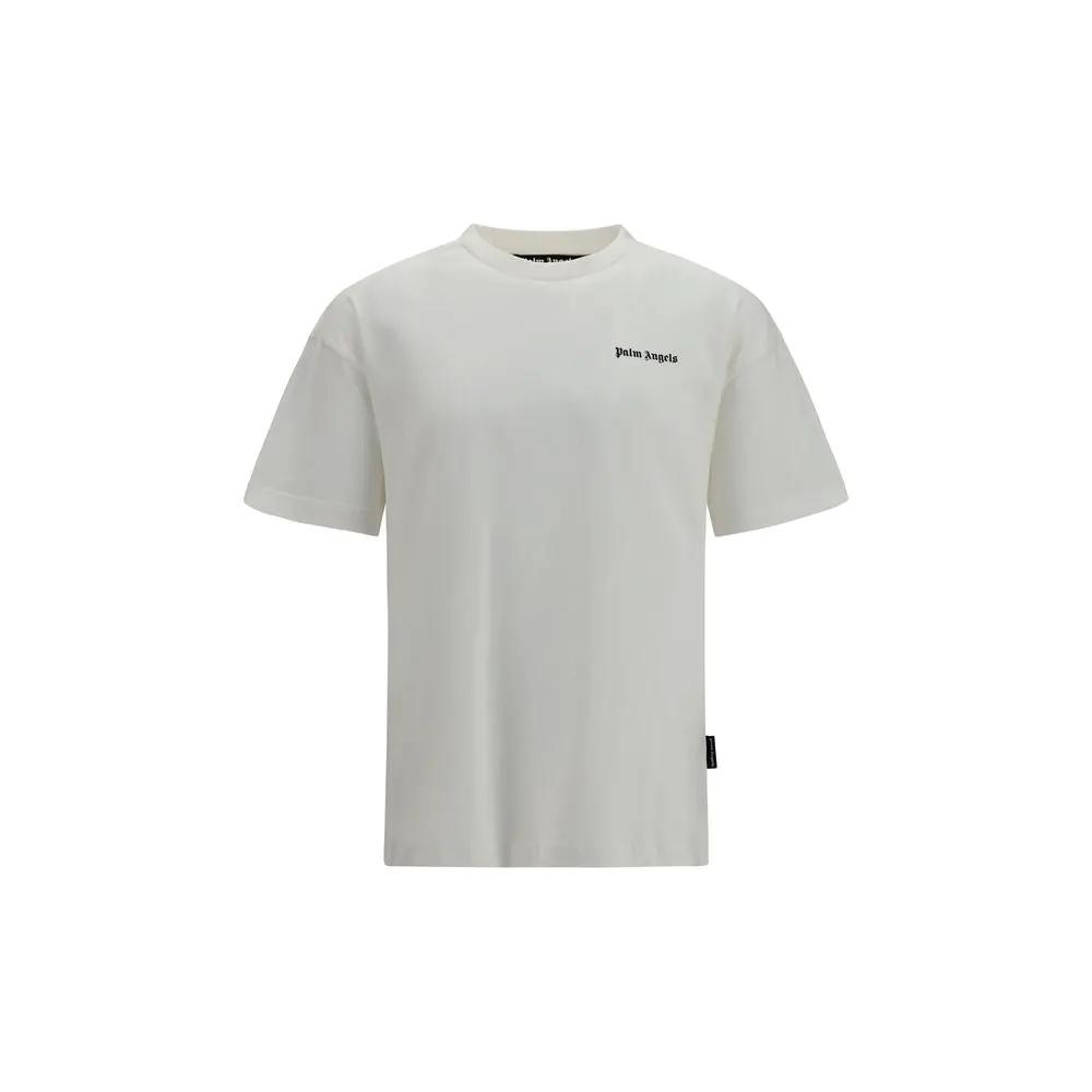 Palm Angels Palm Angels White Cotton T-Shirt