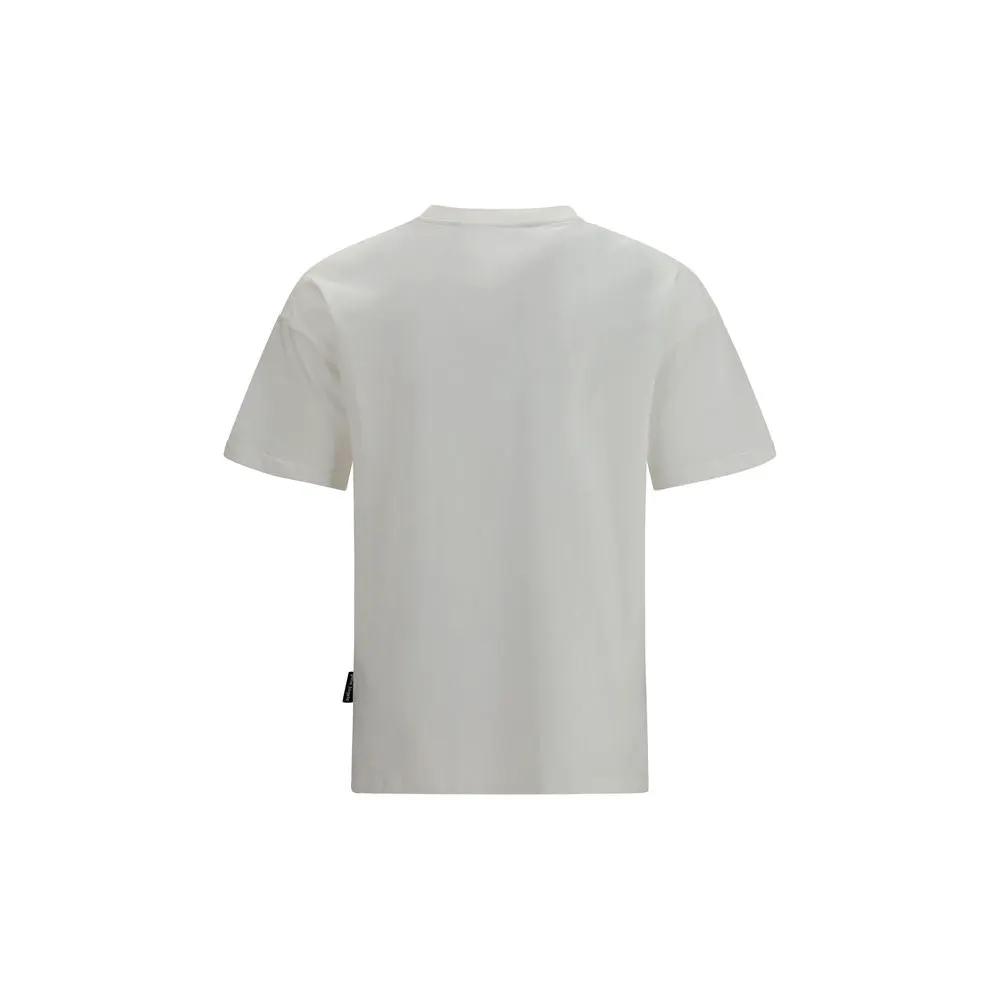 Palm Angels Palm Angels White Cotton T-Shirt
