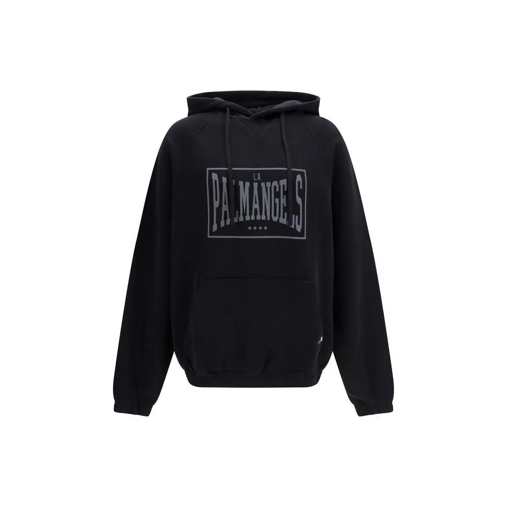 Palm Angels Palm Angels Black Cotton Sweatshirt