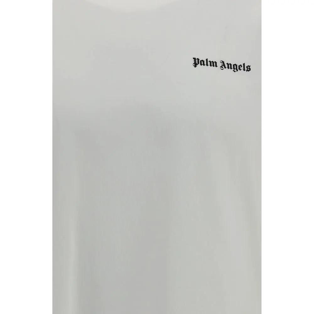 Palm Angels Palm Angels White Cotton T-Shirt
