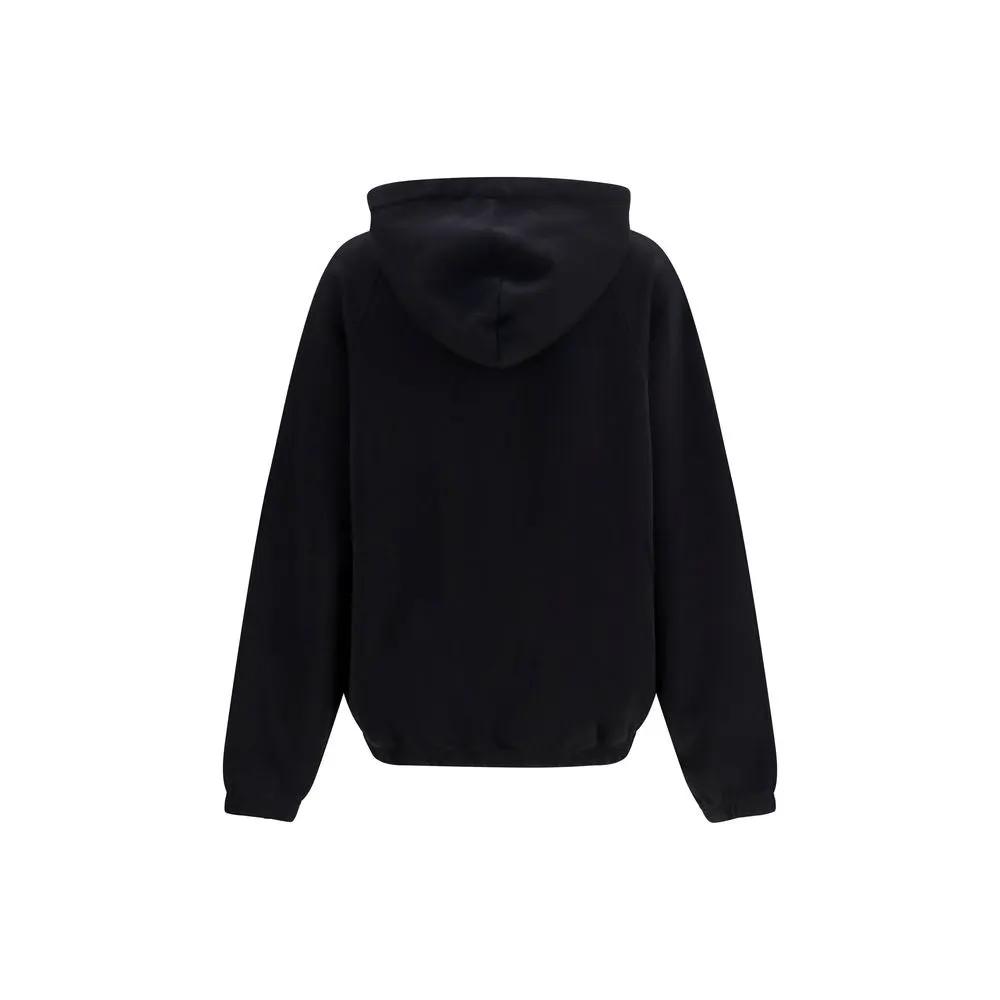 Palm Angels Palm Angels Black Cotton Sweatshirt