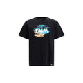 Palm Angels Palm Angels Black Cotton T-Shirt