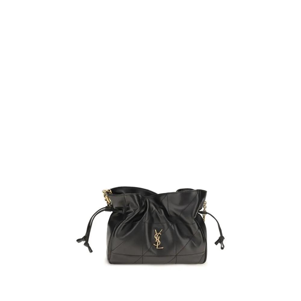 Saint Laurent Saint Laurent Black Lamb Ovis Aries Aries Shoulder Bag