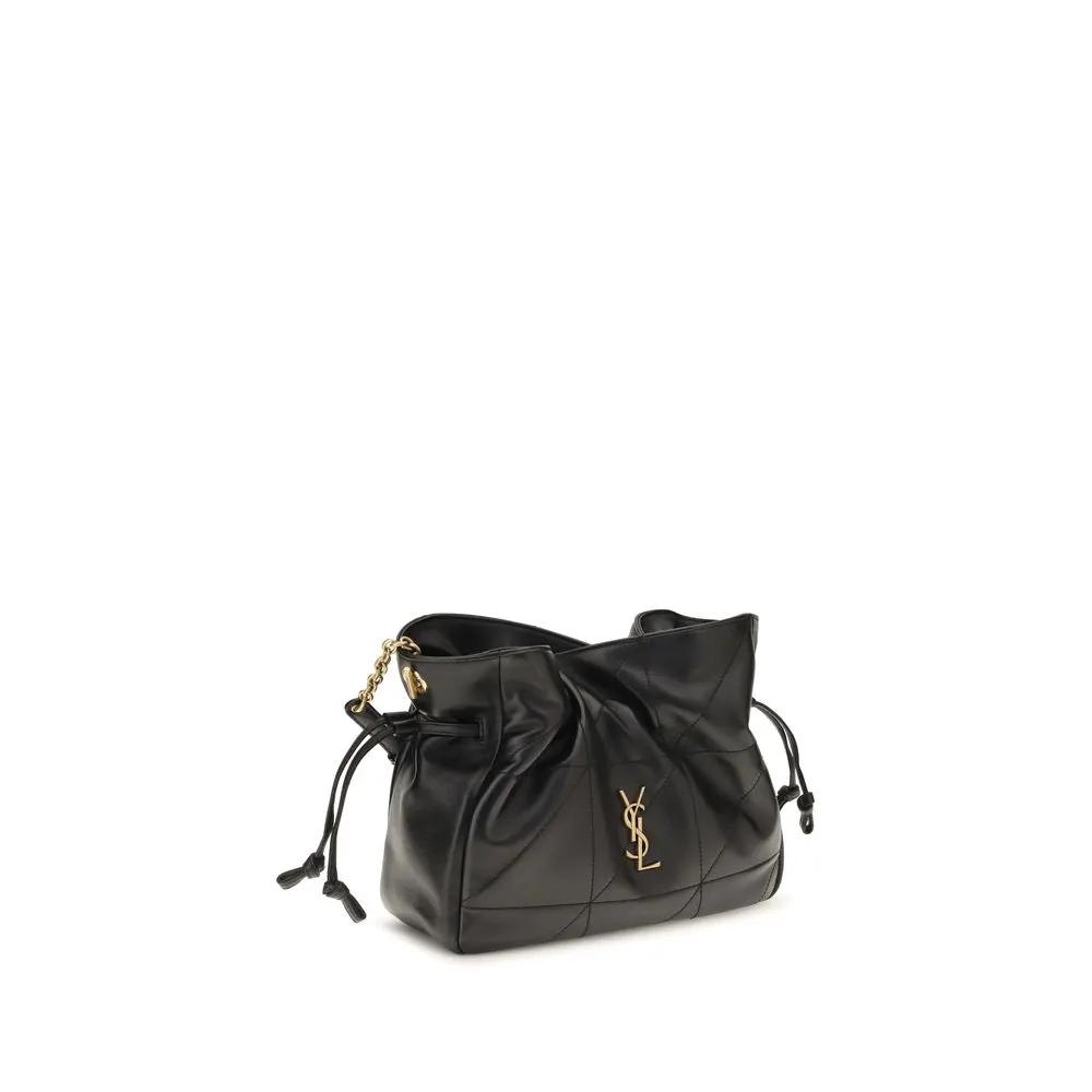 Saint Laurent Saint Laurent Black Lamb Ovis Aries Aries Shoulder Bag