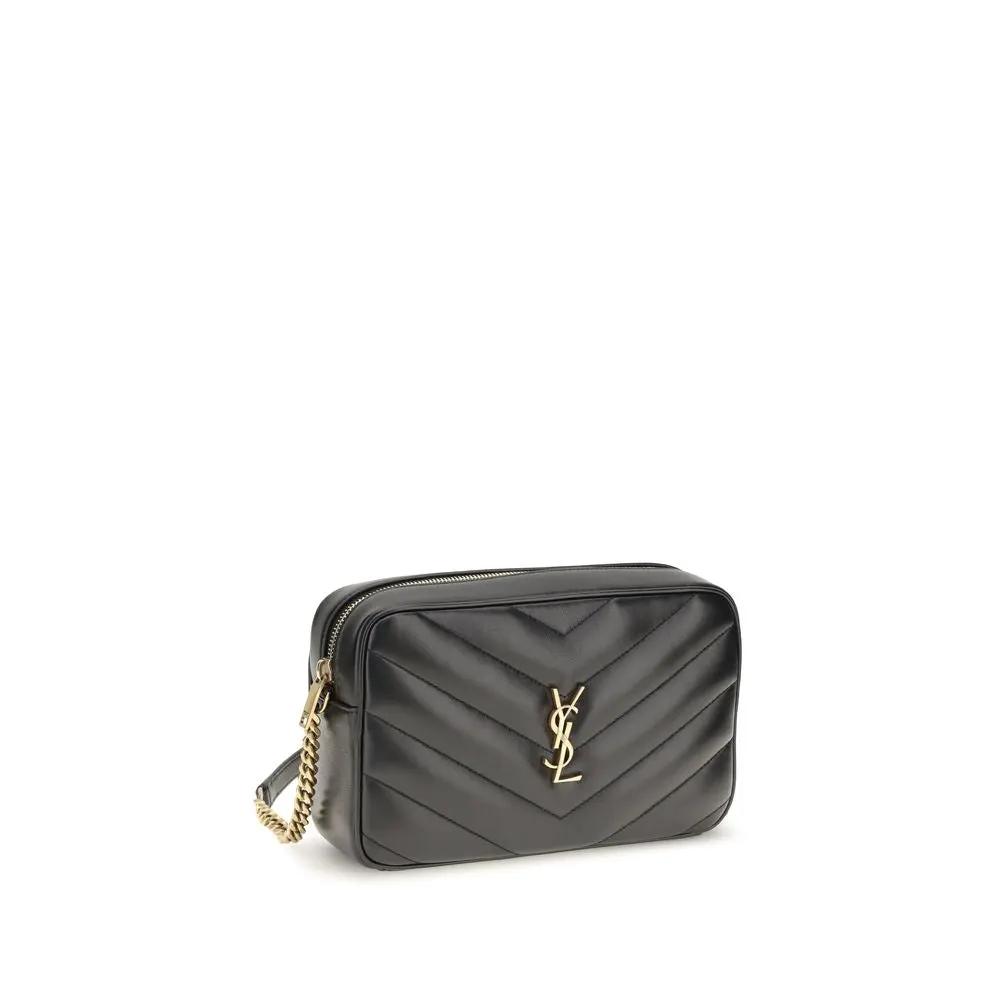 Saint Laurent Saint Laurent Black Lamb Ovis Aries Aries Shoulder Bag