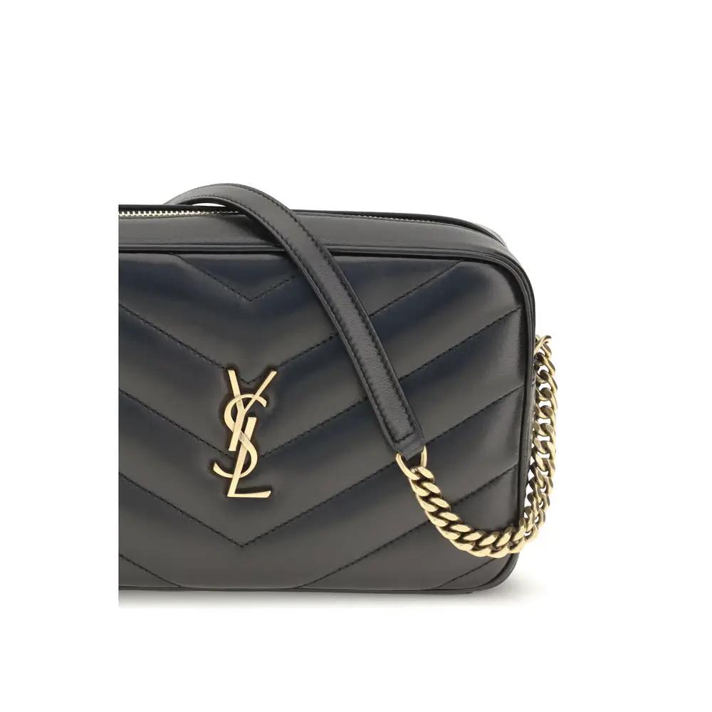 Saint Laurent Saint Laurent Black Lamb Ovis Aries Aries Shoulder Bag