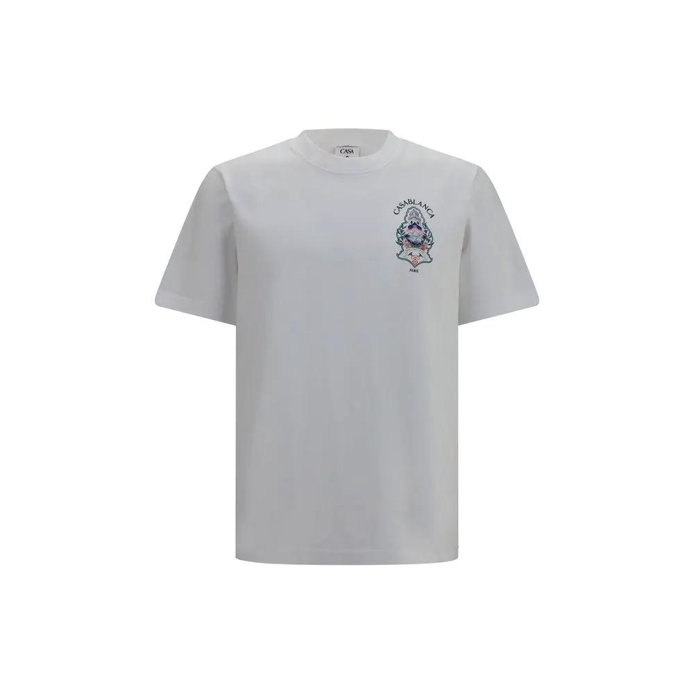 Casablanca Casablanca White Cotton T-Shirt