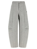 ROTATE BIRGER CHRISTENSEN Gray Viscose Cargo Pants