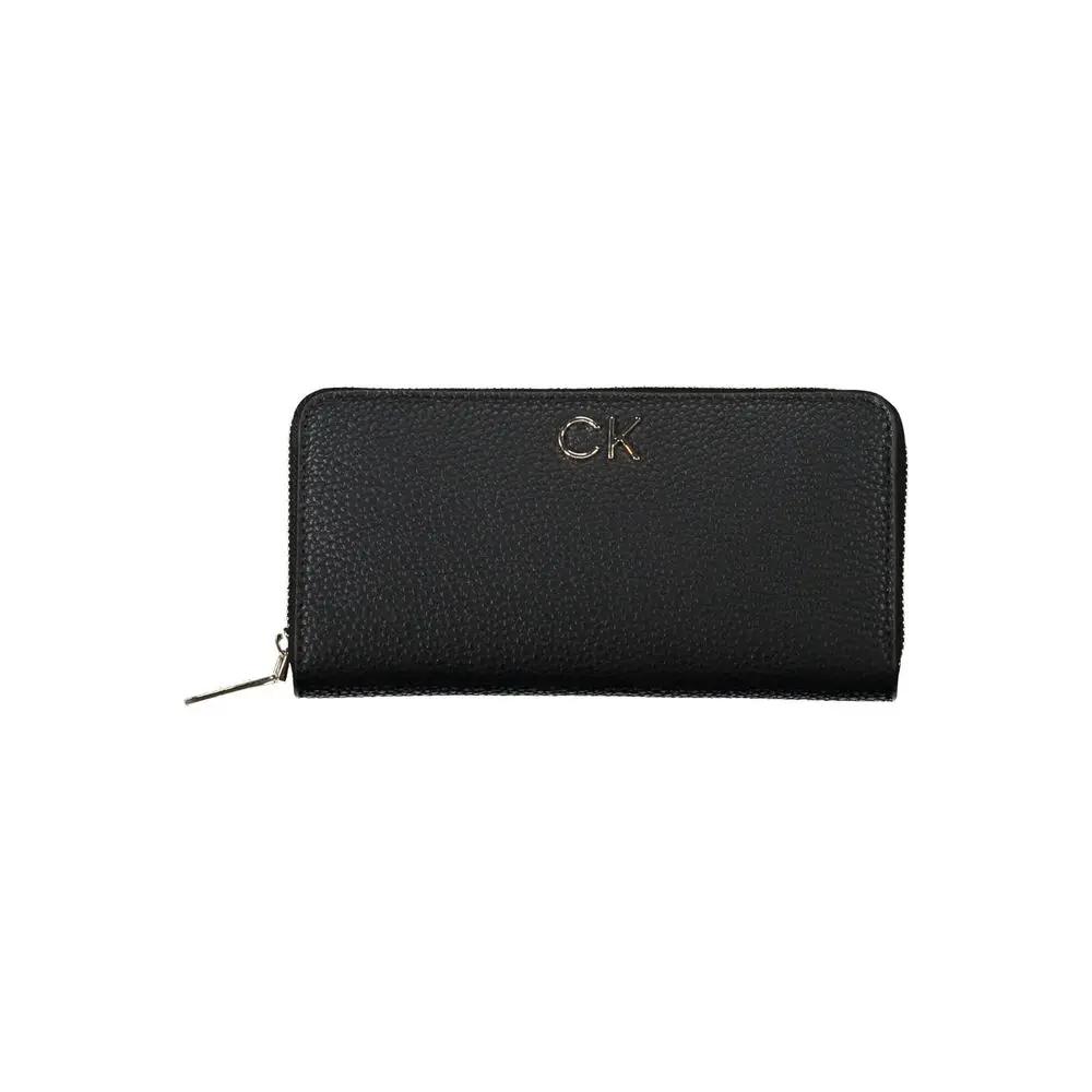 Calvin Klein Black Polyester Womens Wallet