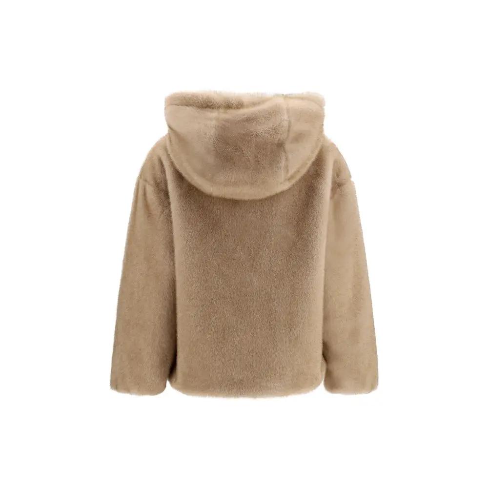 Herno Beige Polyester Full-Length Jacket