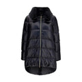 Herno Black Goose Down Full-Length Jacket