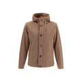 Herno Brown Polyester Full-Length Jacket