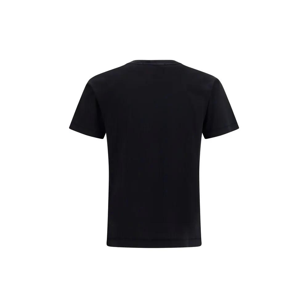 Stone Island Black Cotton T-Shirt