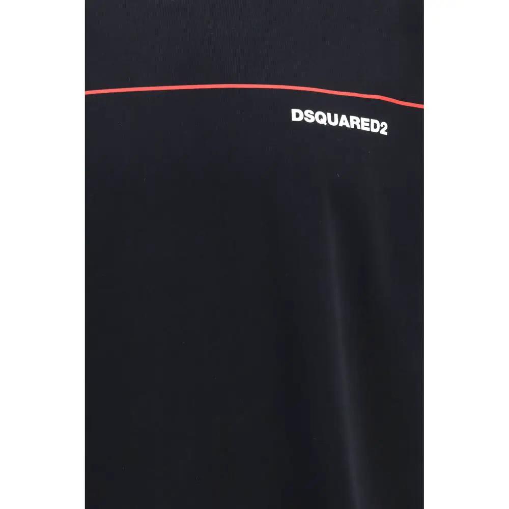 Dsquared² Black Cotton T-Shirt