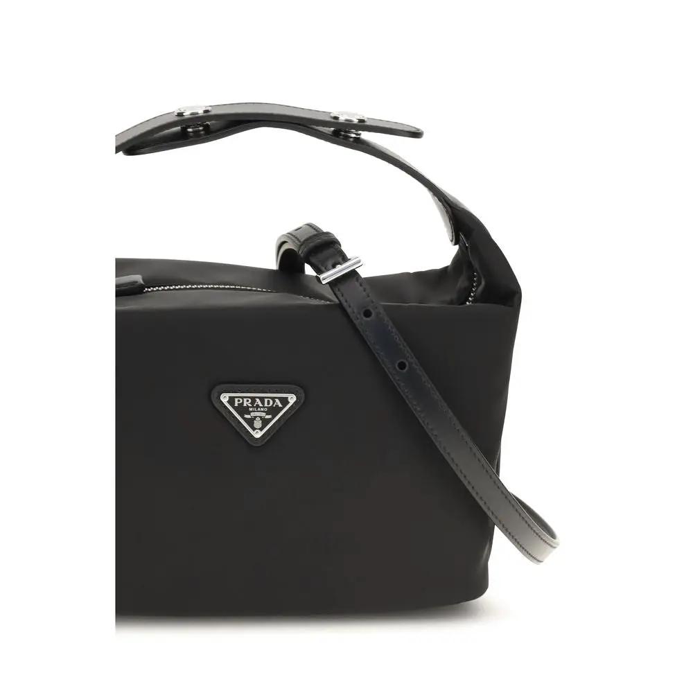 Prada Black Recycled Polyamide Shoulder Bag