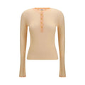 Chloé Orange Wool Oves Aries Sweatshirt