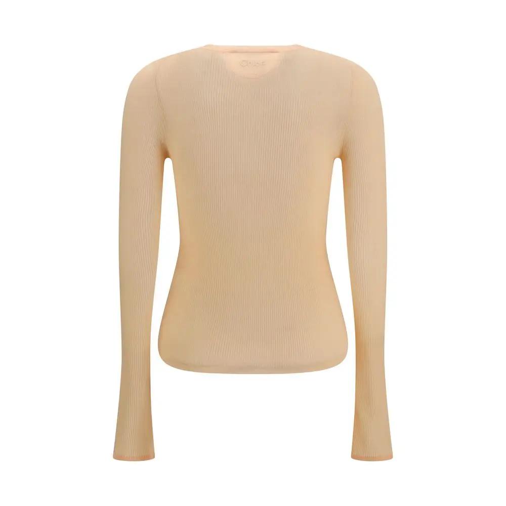 Chloé Orange Wool Oves Aries Sweatshirt