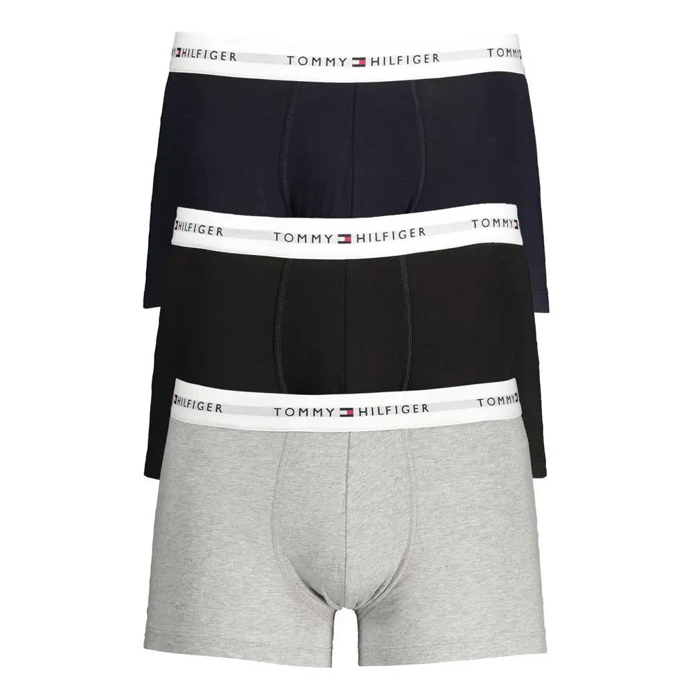 Tommy Hilfiger Gray Cotton Men's Boxer