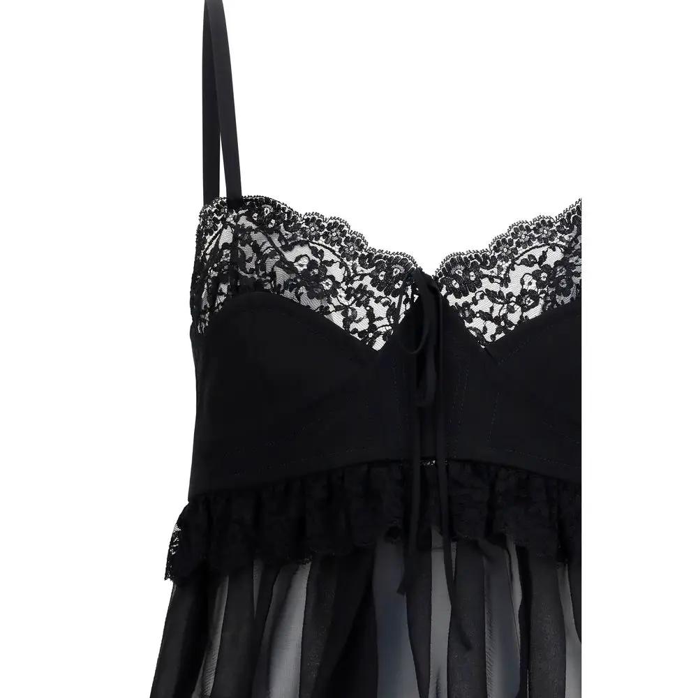 Chloé Black Silk Blouse