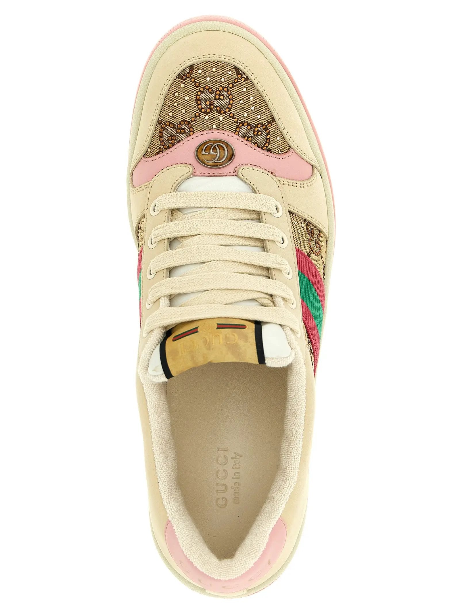 Gucci Multicolor Calfskin Low Top Sneakers