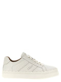 Chloé White Leather Low Top Sneakers
